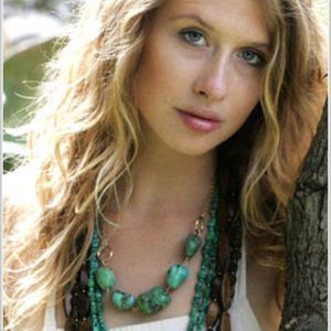 Katie Costello Green Jade Necklace